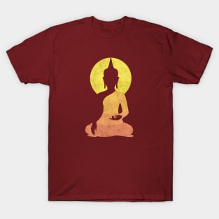 Buddha enlightenment minimal art T-Shirt